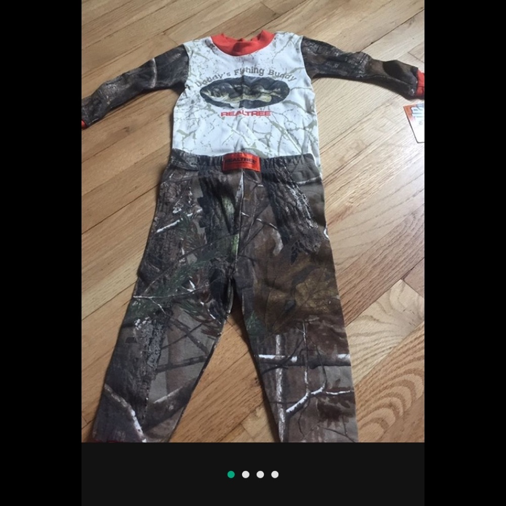 NWT! Toddler size pajama set by Realtree